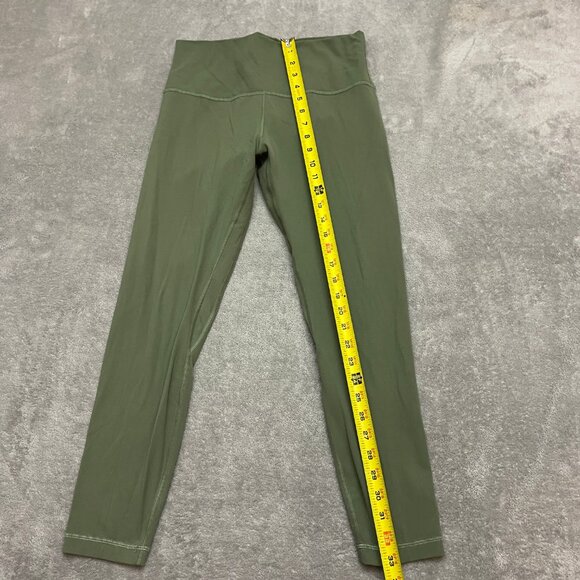 Lululemon Align Leggings Women’s Size 10 Green Yoga - Picture 2 of 11